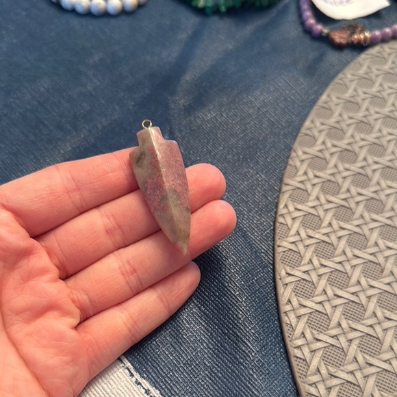 Rhodonite Pendant - Picture 2 of 3